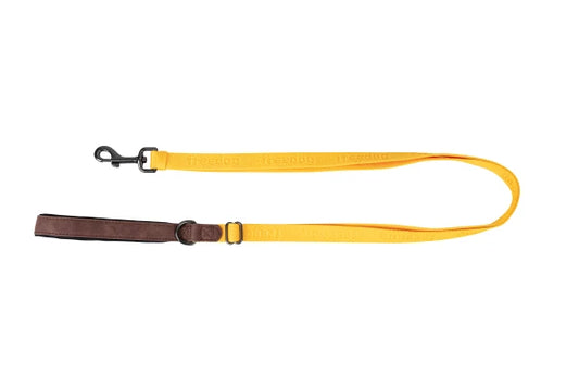 Linum Adjustable Leash YELLOW SUNRISE 15mm x 120/180cm   Recycled