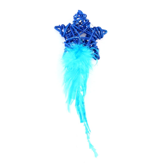 Star With Feathers LILAC 13x7cm