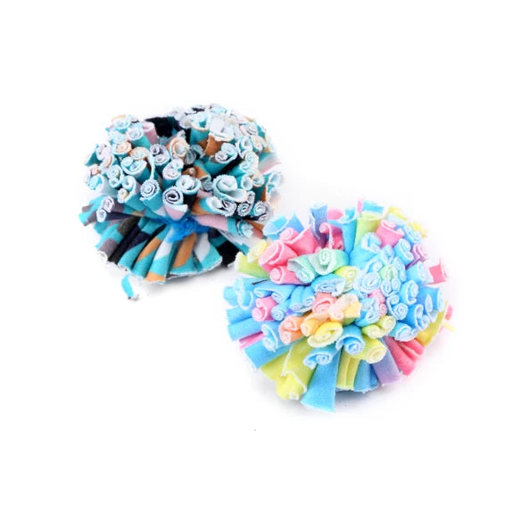 Two Rainbow Cloth Balls Set 4.2cm