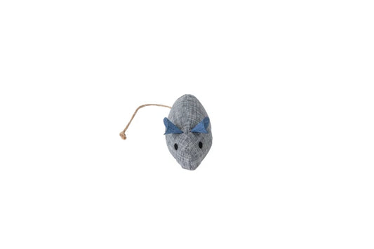 Mouse Catnip Toy 14.5x4cm Recycled