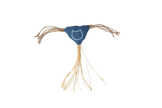 ScareCrow Catnip Toy 14.5x5.5cm Recycled