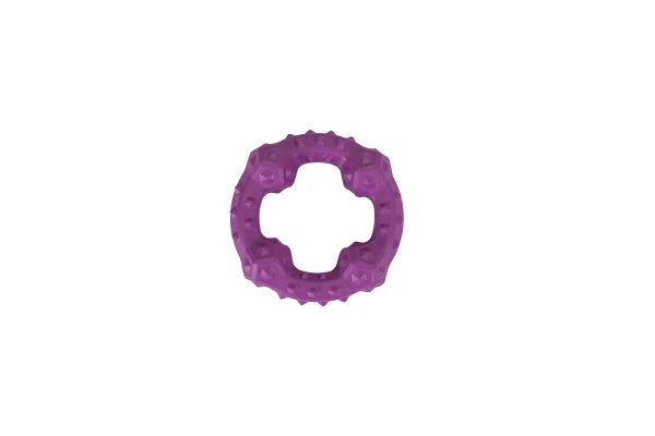 Rubber Toy Roundabout VIOLET  11,4 x 11,4 x 3,1cm
