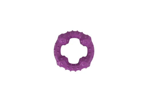 Rubber Toy Roundabout VIOLET  11,4 x 11,4 x 3,1cm