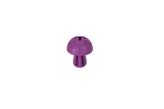 Rubber Snack Toy Magic Mushroom VIOLET  8,7 x 7,1 x 7,1cm