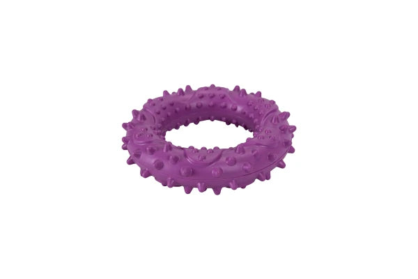 Rubber Toy Hoop VIOLET  9,2 x 9,2 x 2,4cm