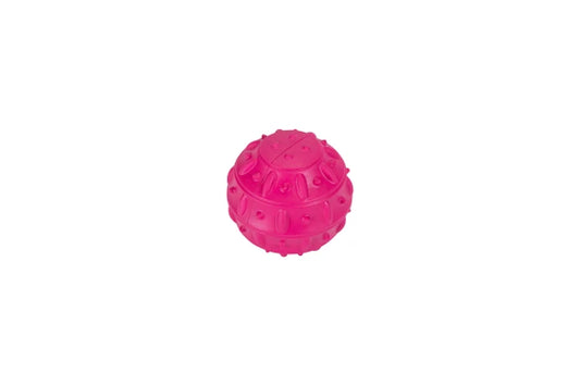 Rubber Snack Ball Toy Teak FUCHSIA 8cm