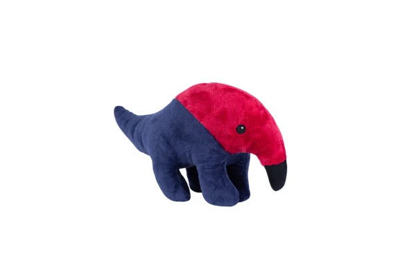 Tough Elephant Toy With Squeaker and Rope 28x16,5cm