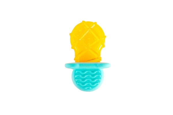 Soother Cooling Toy YELLOW  13,6 x 8,6 x 4,9 cm