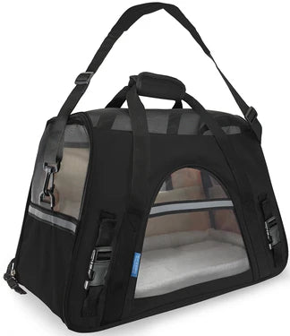 Fly Pet Carrier BLACK 48x25x33cm