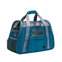 Crossworld Pet Carrier BLUE 51x23x35cm