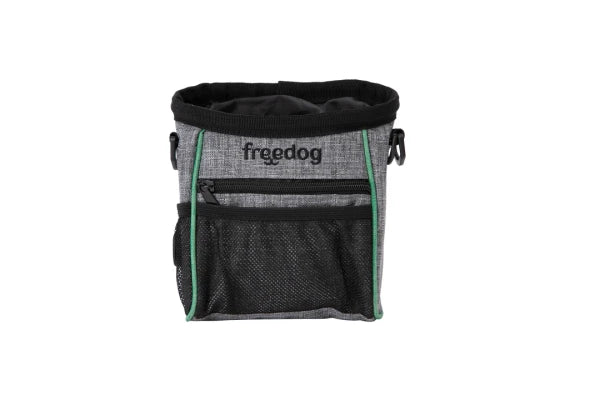 Snack Bag GREEN AND GREY 18.5x15cm