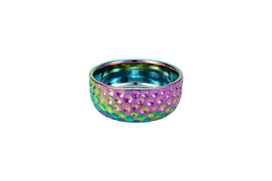 Moon Bowl CHROME 15 x 15 x 7 cm HANDCRAFTED (700ml)