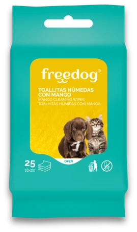 Mango Cleaning Wipes Pocket 25 Units 18 x 20 cm