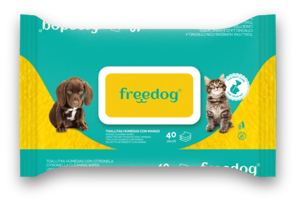 Mango Cleaning Wipes Large 40 Units 28 x 18cm