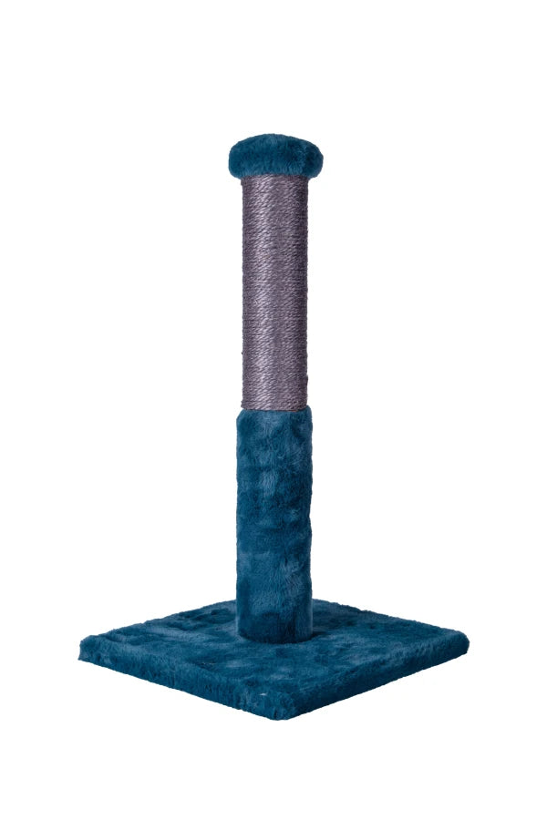 Basic Scratcher BLUE TEAL 29x29x53cm