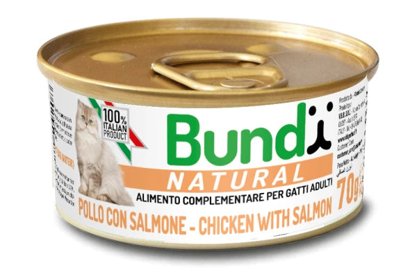 BUNDY NATURALI Salmon with Chicken 70g