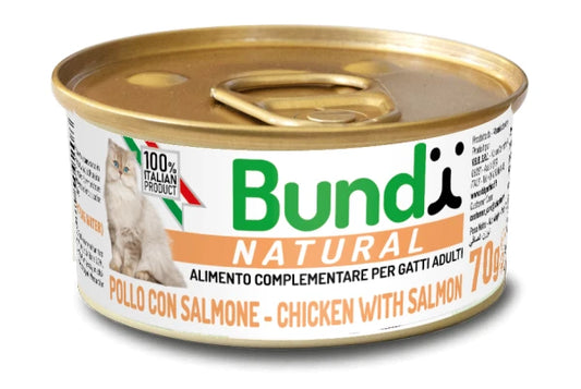 BUNDY NATURALI Salmon with Chicken 70g