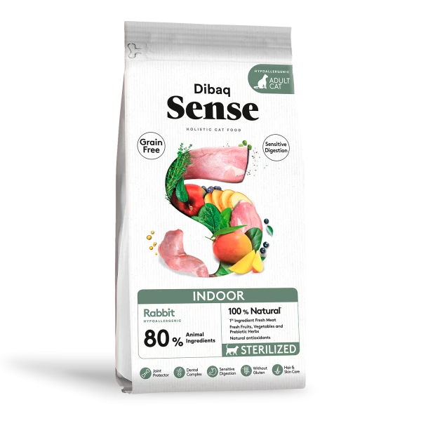 Dibaq Sense Cat Indoor – Rabbit