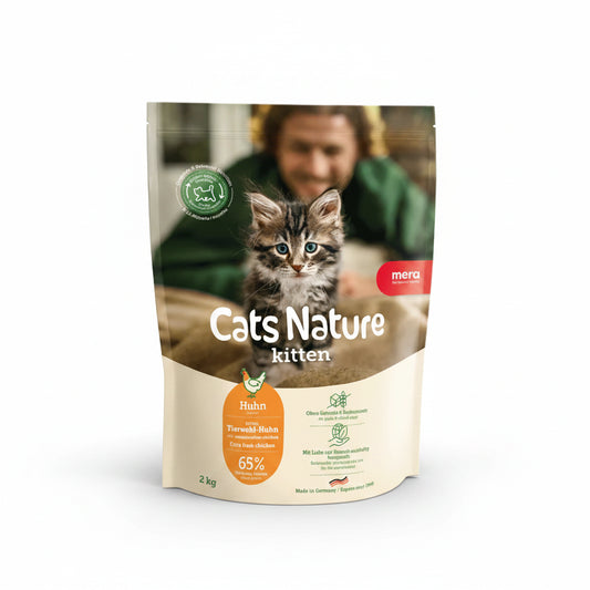 mera cat nature kitten chicken dry food 2kg