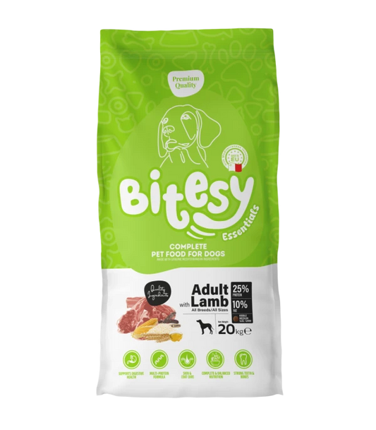 Bitesy Essentials Adult Dog – Lamb (20 kg)