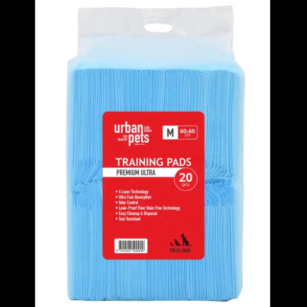 Premium Puppy Pads Blue, 20/pk, 60 x 60 cm