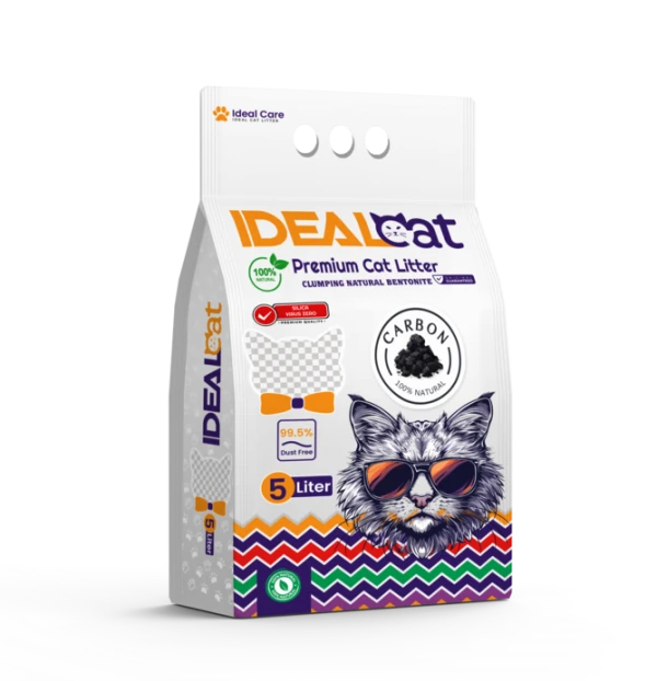 Ideal Care Premium Cat Litter Carbon 5L