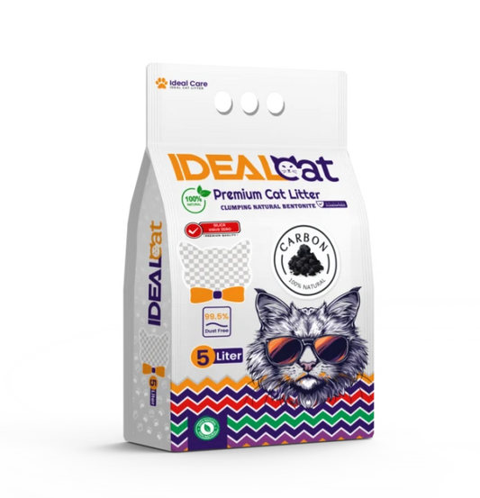 Ideal Care Premium Cat Litter Carbon 5L