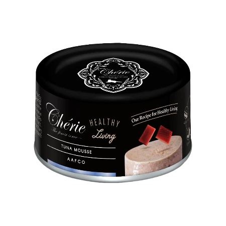 Cherie Healthy Living Tuna Mousse Adult Cat Wet Food 80g