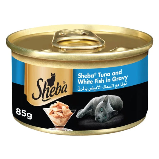 Sheba Tuna & White Fish 85g