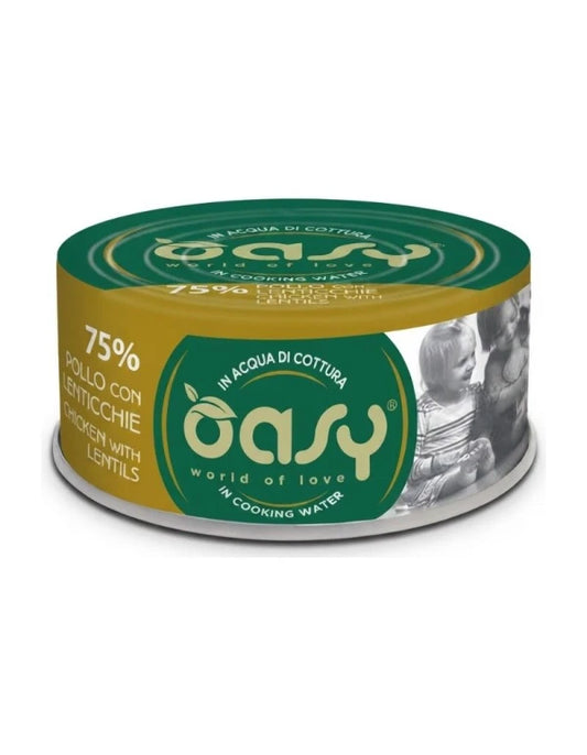 Oasy More Love Chicken with Lentils 70g