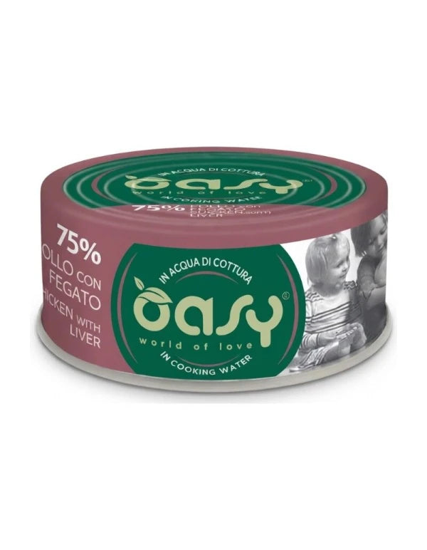 Oasy More Love Chicken with Liver 70g
