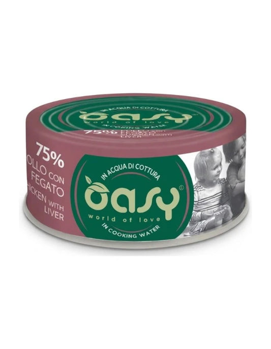 Oasy More Love Chicken with Liver 70g