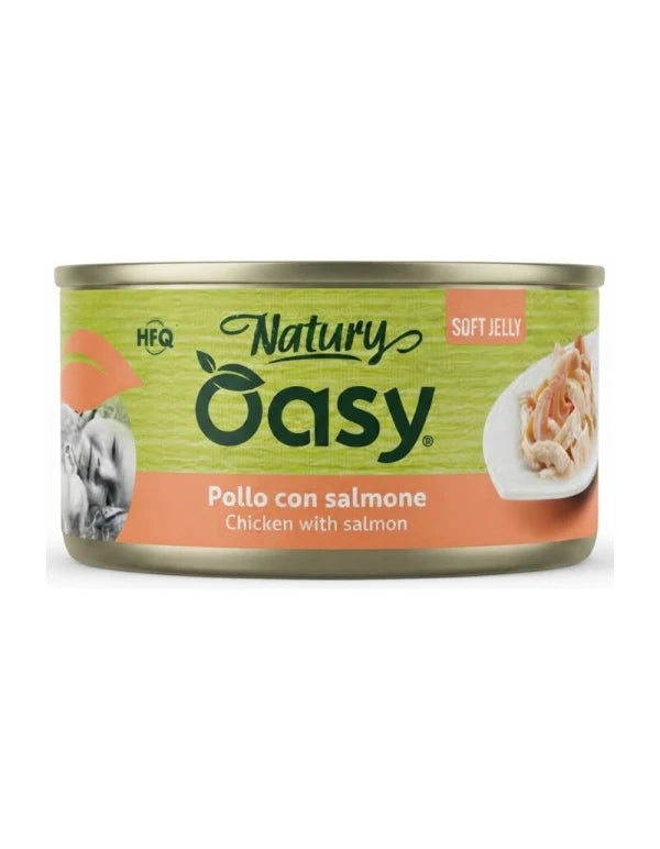 Oasy Natury Chicken with Salmon 150g