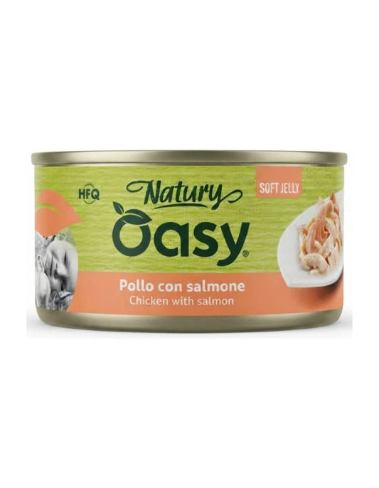 Oasy Natury Chicken with Salmon 150g