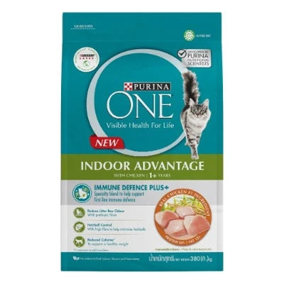Purina One Adult Indoor Advantage with Chicken 380g
