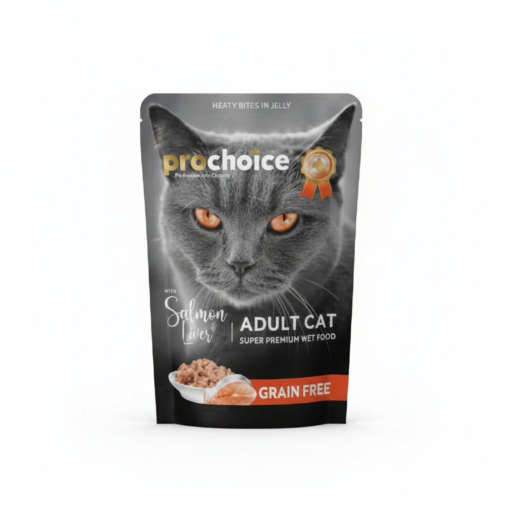 Prochoice Wet Food Salmon & Liver For Adult 85g