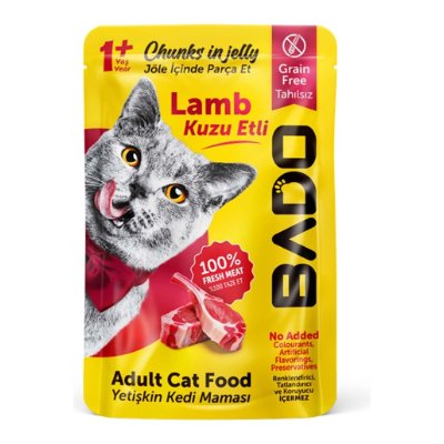 Bado Adult Lamb Chunks in Jelly 4pc x 85g