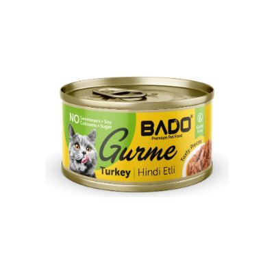 Bado Gurme Grain-Free Turkey Adult Wet Food 4pc x 85g