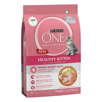 Purina One Heathy Kitten with Chicken Cat Food 2.7kg