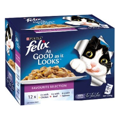 Purina Felix Adult Favourite Selection in Jelly