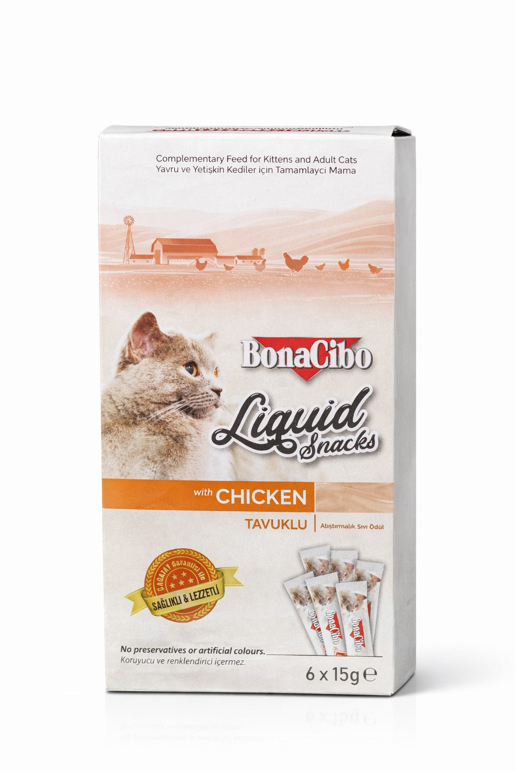 BonaCibo Liquid Snacks Chicken 90 gm