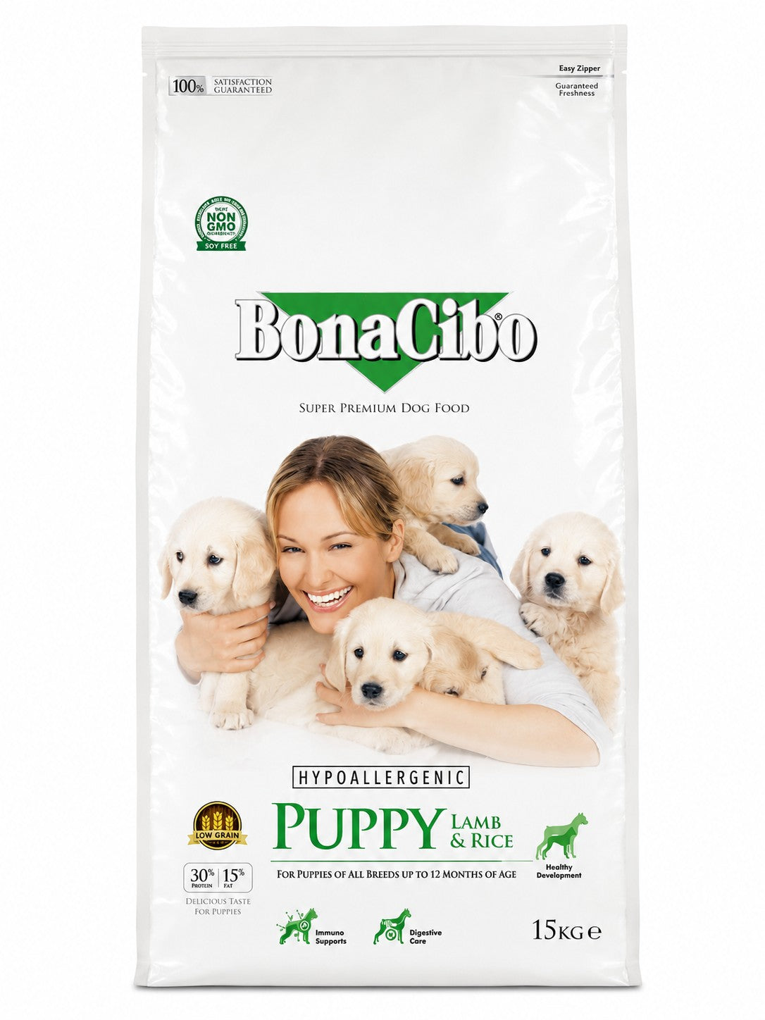 BonaCibo Lamb & Rice 15 KG (PUPPY)
