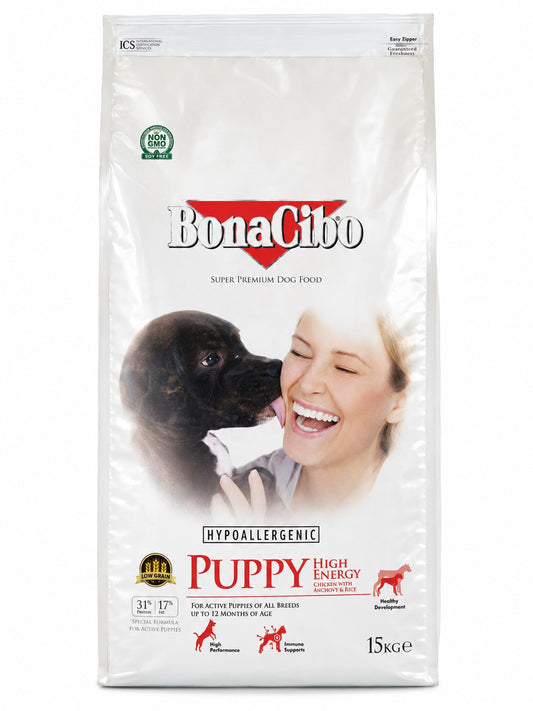 BonaCibo HighEnergy with Chicken 15 Kg (Puppy)