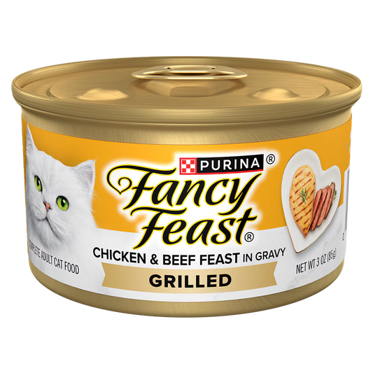 Purina Fancy Feast Grilled Chicken & Beef